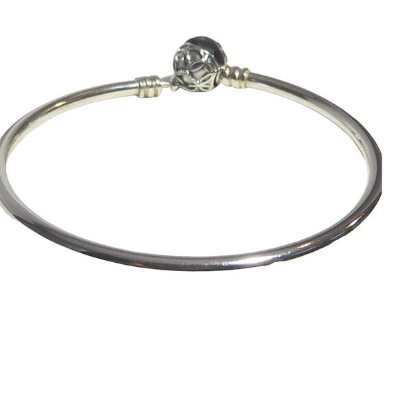 Pandora Bangle Pattern of Love Ltd Ed Charm Bracelet Sterling  7.5"  597137 - Picture 4 of 7